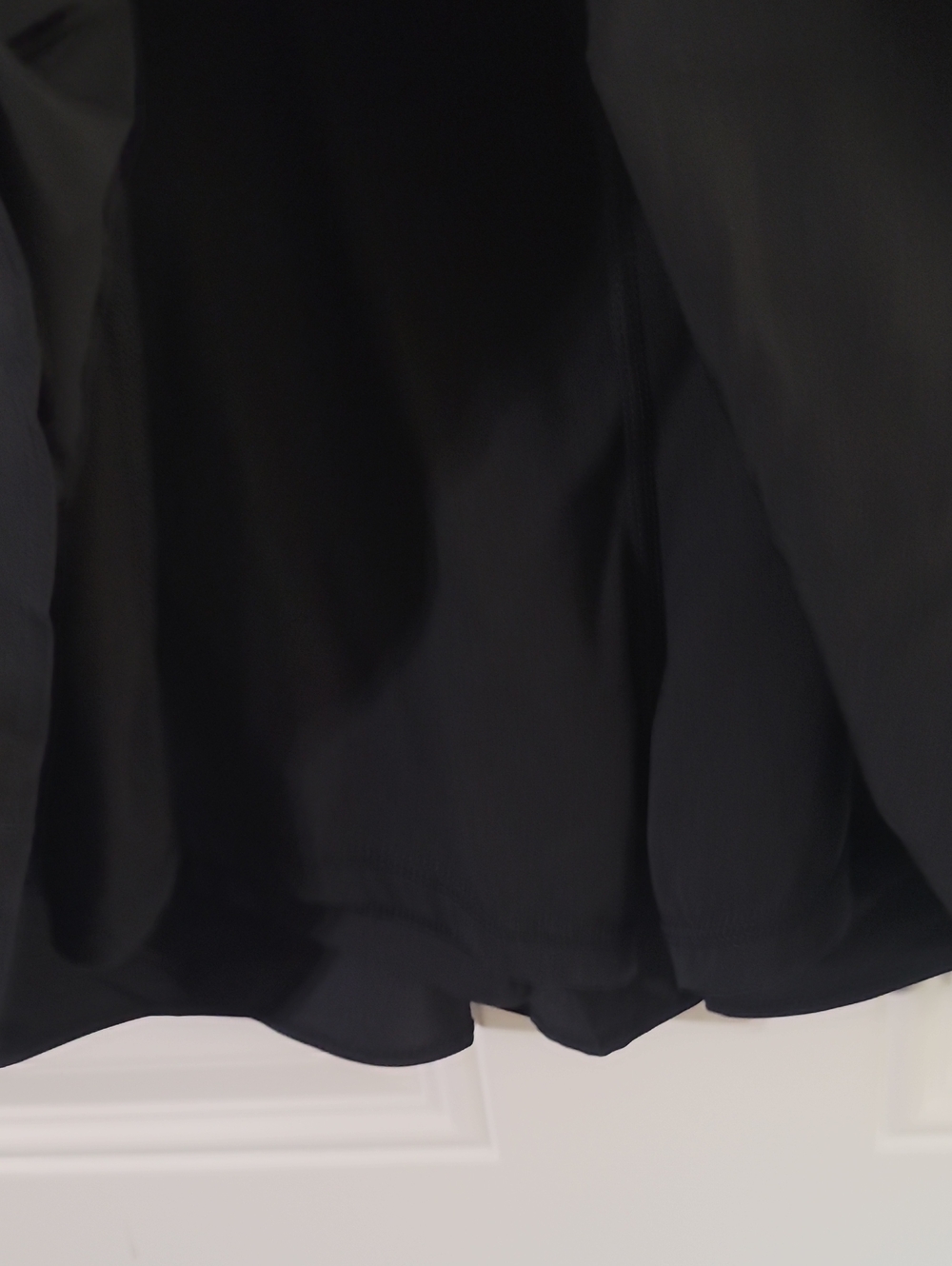 JoyLab Black Sleeveless Mini Dress with Flared Skirt - Picture 10 of 12